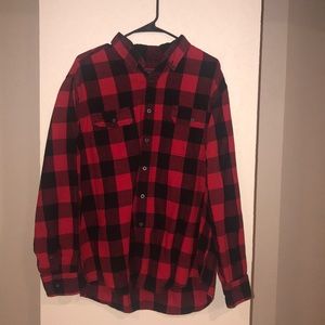 Men’s Xtra Large Plaid Long Sleeve Shirt 👕